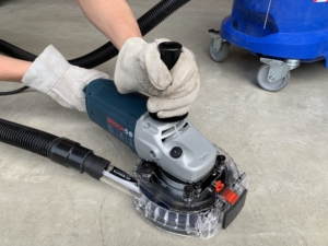 NKC-180A　まもなく発売！【125～180mm コンクリート平面研削用集塵カバー】　